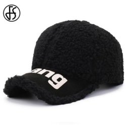 FS 2023 – casquette de Baseball en laine d'agneau pour hommes et femmes chapeau de camionneur chaud