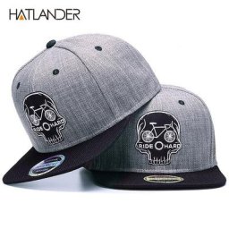 HATLANDER-Casquette de Baseball Originale pour Homme Chapeau de dehors Dos 6A Marque d'aviation