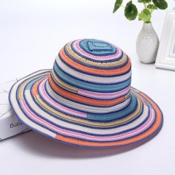 FishSuffolk-Chapeau de soleil pliable pour femme casquette décontractée idyllique crème solaire