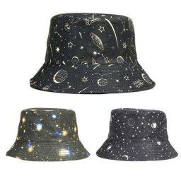 Chapeau de bassin imprimé planète étoilée pour ami casquette Cool Starry Ticks FishSuffolk cadeau