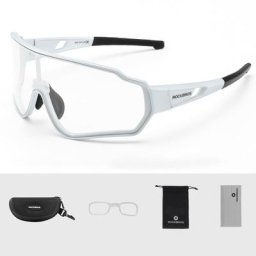 ROCKBROS-Lunettes photochromiques de vélo pour hommes et femmes lunettes de soleil de sport UV400