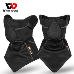 WEST BIKING-Couvre-visage de sport d'hiver pour hommes et femmes casquette de cyclisme chauffe-cou