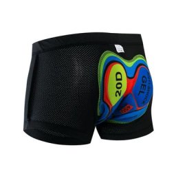 Short de cyclisme en maille antichoc respirant sous-vêtement de vélo coussretours en gel 20D