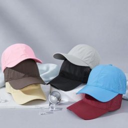 Casquette de baseball en maille unie unisexe chapeaux Snapback réglables casquette de camionneur
