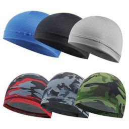Casque de cyclisme à séchage rapide casquette anti-UV anti-transpiration chapeau de sport moto