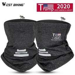 WEST BIKING – foulard de Sport d'hiver imprimé couvre-visage coupe-vent chaud pour hommes et