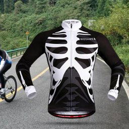 Maillot de cyclisme patchwork à séchage rapide dos coulé modules de vélo imprimé Seton col