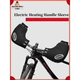Acrunu – gants chauffants électriques pour vélo coupe-vent guidon thermique garde-mains pour vtt