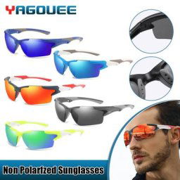 Lunettes de soleil non polarisées pour hommes et femmes cyclisme randonnée pêche sports de plein