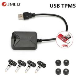JMCQ USB Android TPMS système de surveillance de la pression des pneus affichage pour Android