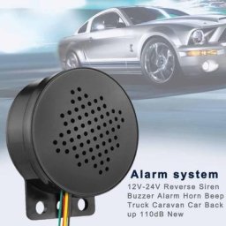 Haut-parleur personnalisé à 4 canaux 12-24V démarrage de voiture alarme de recul klaxon 110db
