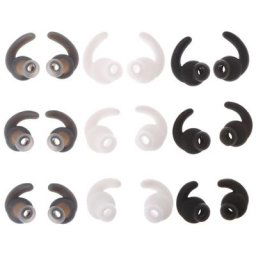 Juste universelle en silicone pour écouteurs avec crochet d'oreille casque JBL REFLECT 3 paires