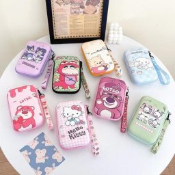 Sacoche pour casque d'écoute Sanrios Cartoon Hello Kitty Kuromi Pochacco GT étui portable pour les