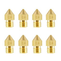 Buses d'extrudeuse MK8 pour imprimante 3D Creality buse pour Ender 0.4 Pro/3 V2 Ender 3/3 Pro