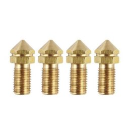 Buse de rechange en laiton pour imprimante 3D 0.4mm pour Ultimaker 3 UM3 4 pièces