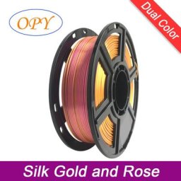 Opy – Filament en soie PLA bicolore pour impression 3D 1.75mm 1Kg 100g 10m pour imprimante FDM