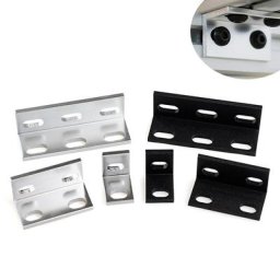 Openbuilds-Connecteur d'angle de montage simple/double/triple universel de type L pour profils