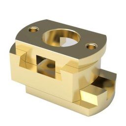 Oldham – accouplement en laiton T8 axe Z vis de lit chaud raccords carrés en Bronze 18.0