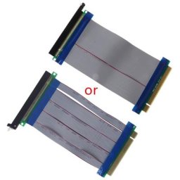 Câble d'extension flexible PCI-E 16X à 16X Riser adaptateur de carte d'extension EXPRESS PCI