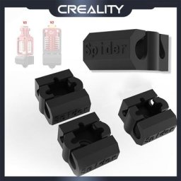 CREALITY-Manchon en silicone pour Spider V2/V3 Nuit chauffante Pack de 4 Spider V2/V3 High Tem