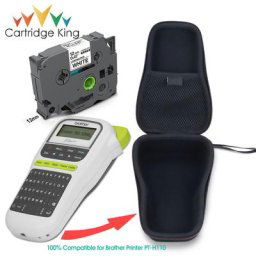 Coque rigide de transport pour imprimante d'étiquettes Brother p-touch H110 PT-H110 PTH110 TZe231