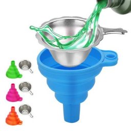 Tasse de filtre en résine UV en métal + entonnoir en Silicone pour pièces Anycubic/ELEGOO Photon