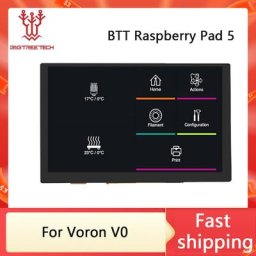 Bigtreetacétone écran tactile LCD Raspberry Pad 5 pièces d'imprimante 3D pour Voron V0 SKR PICO