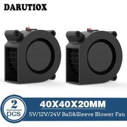 Ventilateur d'imprimante 3D 40mm 4020 turbo blower 24V 12V 5V ventilateurs de refroidissement