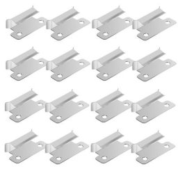 16 pièces d'origine Ender 3 Pro lit Clips pince 7mm pour Creality Ender 3 V2 Ender 3S CR-10S