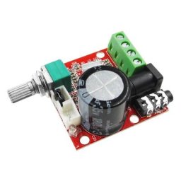 Mini carte d'amplificateur Audio stéréo Hi-Fi 12V 2x10w 10 pièces 2x10w double canal classe D