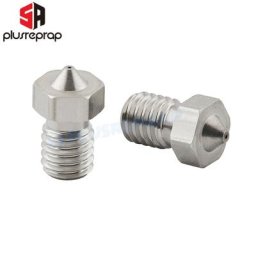Buse en acier inoxydable V5 V6 filetage M6 pour 3D Prquinze pièces filament de 0.3mm 0.4mm