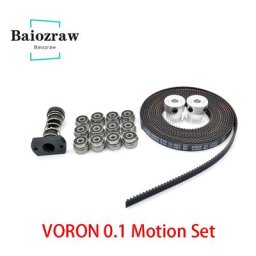 Baiozraw – ensemble de mouvement V0.1 GT2 LL-2GT RF courroie ouverte poulie 2GT 20 dents