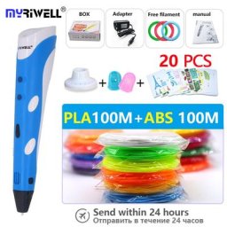 Myriwell 3D stylo RP100A And.75mm messieurs 3d impression stylo 3d stylo enfant intelligent cadeau