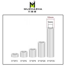 Reprap – imprimante 3D pièces en Aluminium colonne d'isolation à fente V pilier séparé alésage