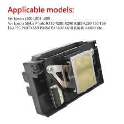 Tête d'impression pour Epson L800 L801 L805/Epson Stylus Photo R330 R290 TX650