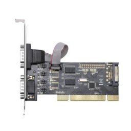 Carte série PCI à 2 ports adaptateur PCI à RS232 carte PCB de transmission à grande vitesse 6 000