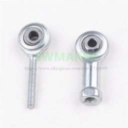 Fish Eye pour Mini imprimante 3D 1 pièce filetage M3 M4 roulement d'extrémité de tige en