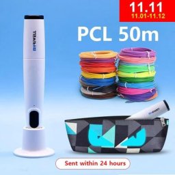 Myriwell-Stylo 3D basse température avec étui à crayons sans filament PCL jouet de puzzle pour