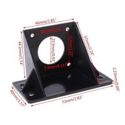 Accessoires de moteur pas à pas NEMA 17 Support en plastique montage de Support de Type L moteur