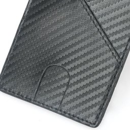 M6CC – portefeuille en Fiber de carbone pour hommes pince à billets porte-cartes de crédit fin