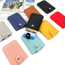 Mini Porte-cartes Portable Porte-monnaie court tendance minimaliste unisexe Porte-cartes fin