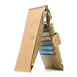 Senorita-Portefeuilles en cuir PU pour femmes porte-cartes de grande capacité sac à main long