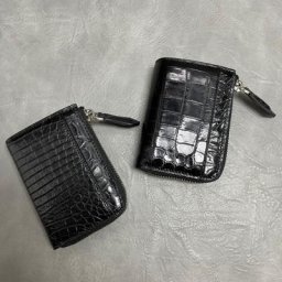 Sac à cartes multifonction en peau de Crocodile pochette à monnaie en cuir véritable porte-monnaie