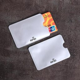 Étui de protection anti Rfid unisexe pour hommes et femmes porte-cartes de visite portables sac