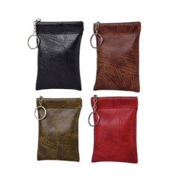 Porte-clés de grande capacité pour hommes et femmes porte-monnaie 007 sac à main sac