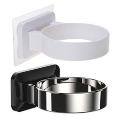 Étagère de rangement pour sèche-cheveux sans poinçon étagère murale pour salle de bain