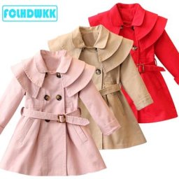 Veste à manches longues pour petite fille manteau pour enfant de 2 à 10 ans collection printemps