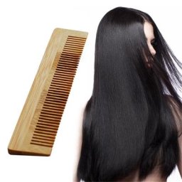 Brosse de Massage jetable en bambou peigne en bois de haute qualité brosse d'évent de cheveux