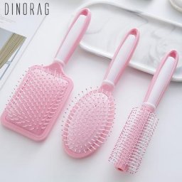 Dinorag-Peigne de massage magique du cuir chevelu pour femmes airbag brosse à cheveux support
