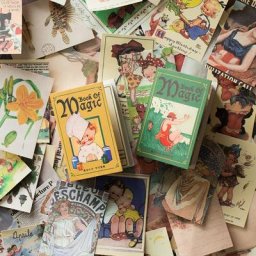 Papier d'affiche de personnage vintage bloc-notes décoratif papeterie scrapbooking agenda